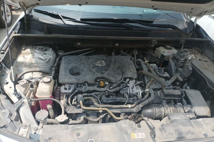 Used Toyota RAV4 2021 Dual-Engine 2.5L E-CVT Two-Wheel Drive Elite Edition Engine Bay
