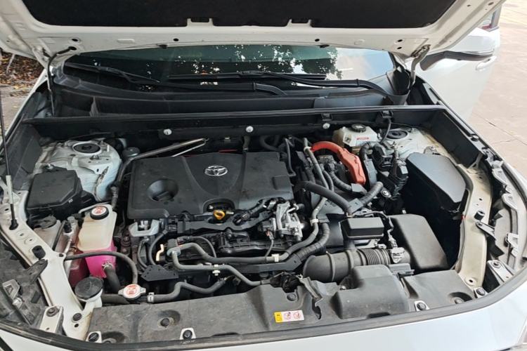 Used Toyota RAV4 2021 Dual-Engine 2.5L E-CVT Four-Wheel Drive Elite PLUS Edition Engine Bay