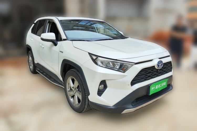 Used Toyota RAV4 2021 Dual-Engine 2.5L E-CVT Two-Wheel Drive Elite Edition Front Right 45 Deg