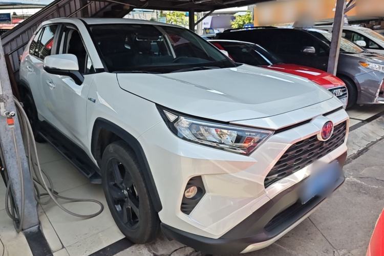 Used Toyota RAV4 2021 Revised Version Dual-Motor Hybrid 2.5L E-CVT 4x4 Elite PLUS Edition Front Right 45 Deg