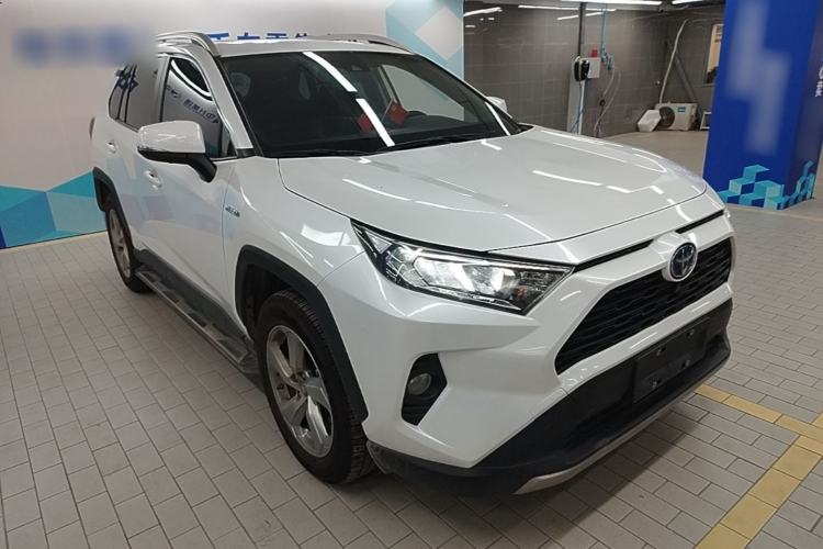 Used Toyota RAV4 2021 Dual-Engine 2.5L E-CVT Two-Wheel Drive Elite Edition Front Right 45 Deg