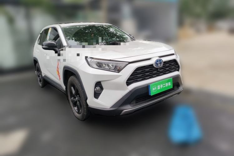 Used Toyota RAV4 2021 Revised Version Dual-Motor Hybrid 2.5L E-CVT 4x4 Elite PLUS Edition Front Right 45 Deg