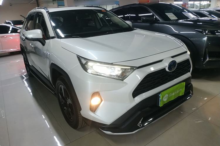 Used Toyota RAV4 2021 Dual-Engine 2.5L E-CVT Four-Wheel Drive Elite PLUS Edition Front Right 45 Deg