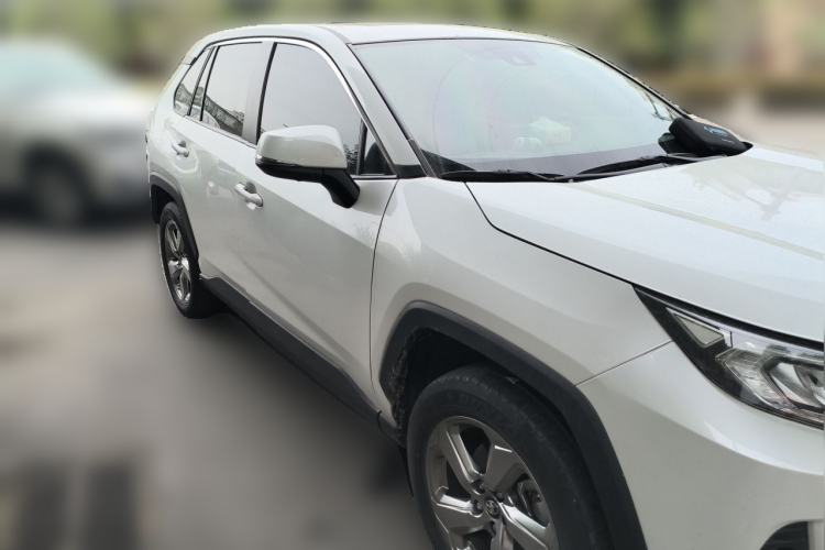 Used Toyota RAV4 2021 2.0L CVT Two-Wheel Drive Prestige Edition Front Right 45 Deg