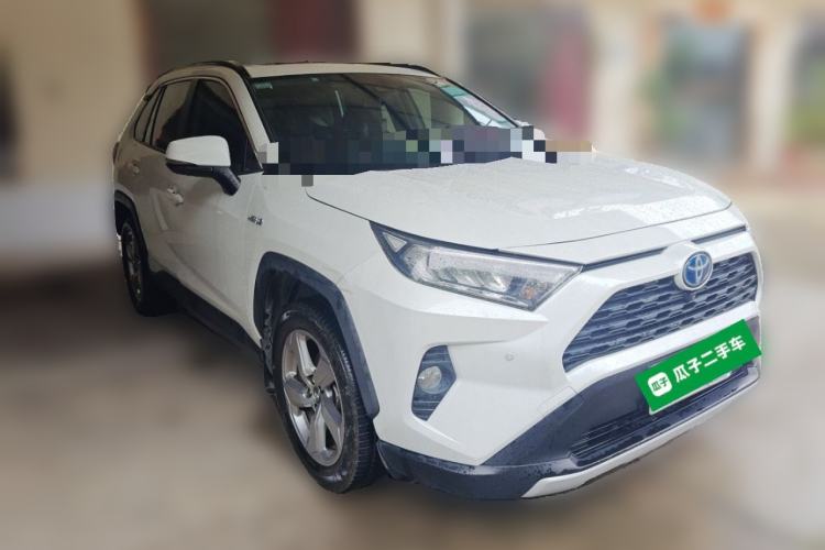 Used Toyota RAV4 2021 Dual-Engine 2.5L E-CVT Two-Wheel Drive Elite Edition Front Right 45 Deg