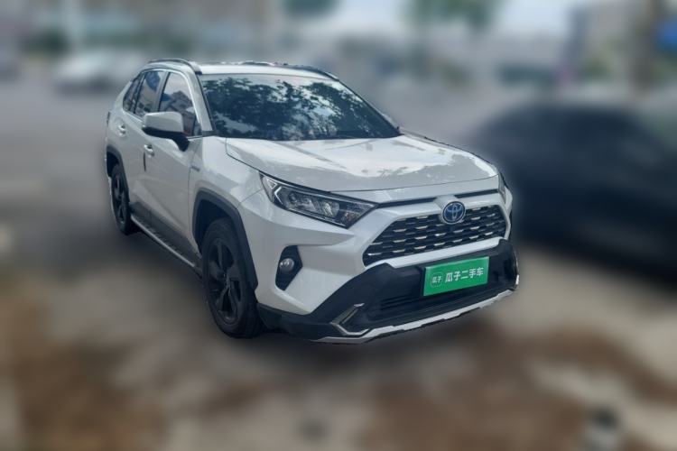 Used Toyota RAV4 2021 Revised Version Dual-Motor Hybrid 2.5L E-CVT 4x4 Elite PLUS Edition Front Right 45 Deg
