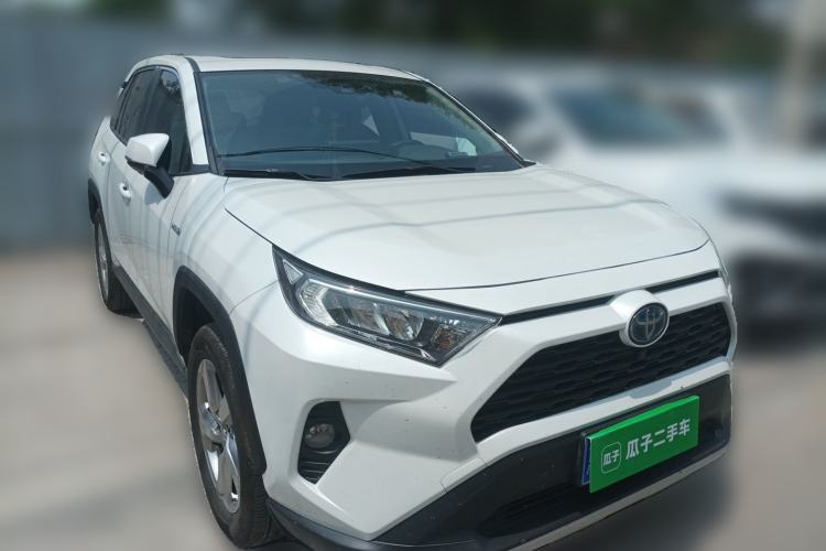 Used Toyota RAV4 2021 Dual-Engine 2.5L E-CVT Two-Wheel Drive Elite Edition Front Right 45 Deg