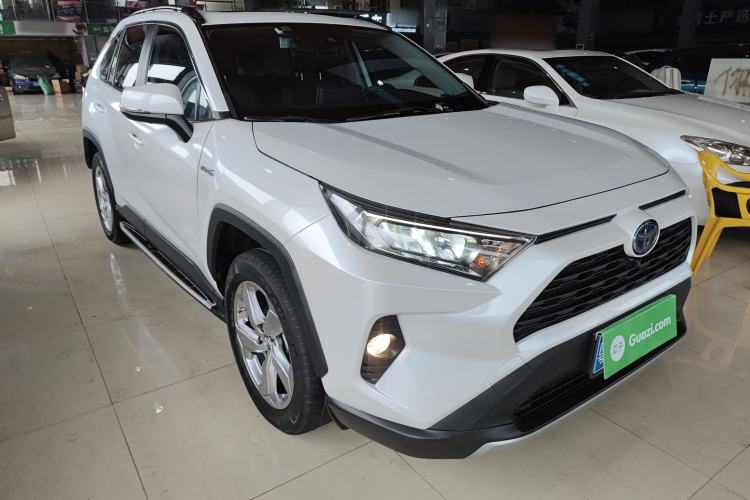 Used Toyota RAV4 2021 Dual-Engine 2.5L E-CVT Two-Wheel Drive Elite Edition Front Right 45 Deg