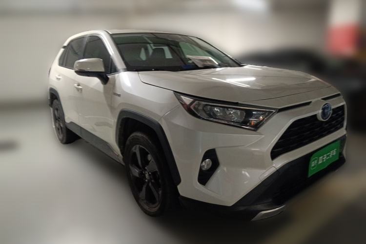 Used Toyota RAV4 2021 Dual-Engine 2.5L E-CVT Four-Wheel Drive Elite PLUS Edition Front Right 45 Deg
