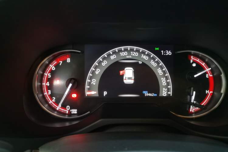 Used Toyota RAV4 2021 2.0L CVT Two-Wheel Drive Fashion PLUS Edition Instrument Cluster