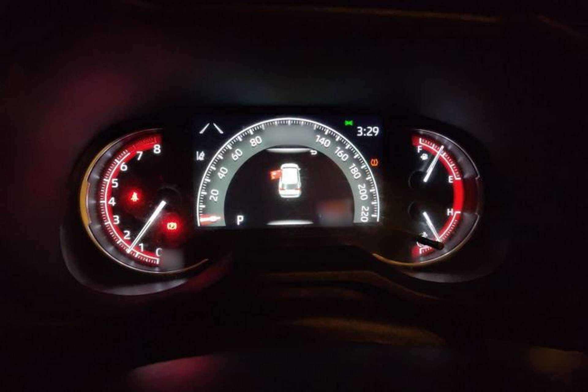 Used Toyota RAV4 2021 2.0L CVT Two-Wheel Drive Fashion PLUS Edition Instrument Cluster