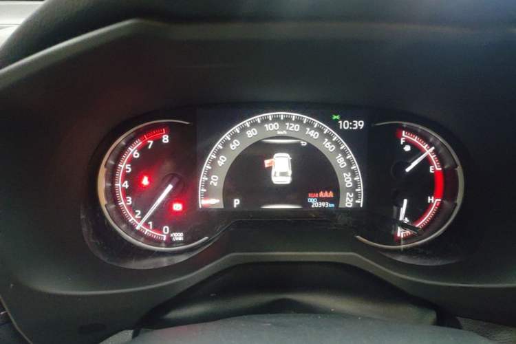 Used Toyota RAV4 2021 2.0L CVT Two-Wheel Drive Fashion PLUS Edition Instrument Cluster