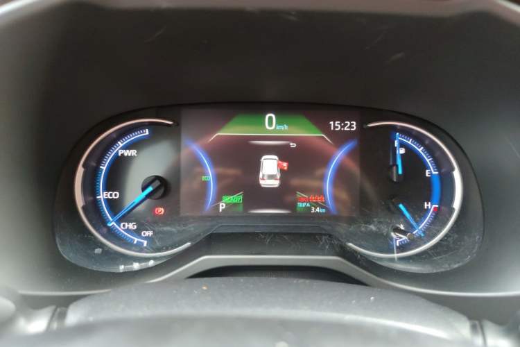 Used Toyota RAV4 2021 Dual-Engine 2.5L E-CVT Four-Wheel Drive Elite PLUS Edition Instrument Cluster