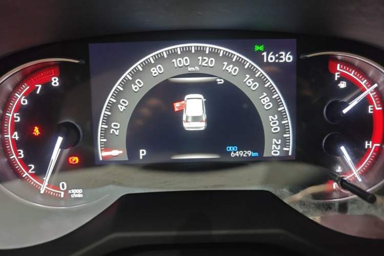 Used Toyota RAV4 2021 2.0L CVT Two-Wheel Drive Fashion PLUS Edition Instrument Cluster