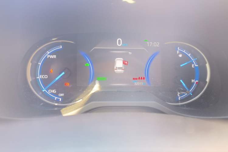 Used Toyota RAV4 2021 Dual-Engine 2.5L E-CVT Four-Wheel Drive Flagship Edition Instrument Cluster