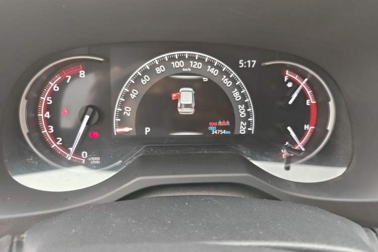 Used Toyota RAV4 2021 2.0L CVT Two-Wheel Drive Fashion Edition Instrument Cluster