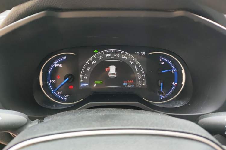 Used Toyota RAV4 2021 Dual-Engine 2.5L E-CVT Two-Wheel Drive Elite Edition Instrument Cluster