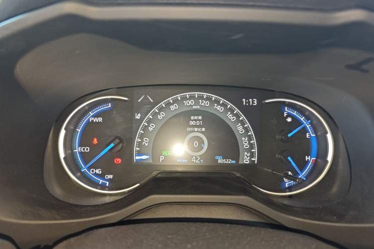 Used Toyota RAV4 2021 Revised Version Dual-Motor Hybrid 2.5L E-CVT 4x4 Elite PLUS Edition Instrument Cluster