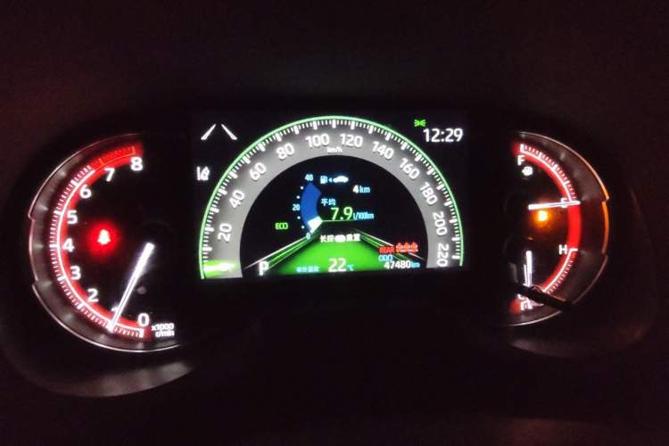 Used Toyota RAV4 2021 2.0L CVT Two-Wheel Drive Fashion PLUS Edition Instrument Cluster