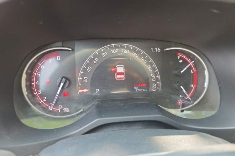 Used Toyota RAV4 2021 2.0L CVT Two-Wheel Drive Fashion PLUS Edition Instrument Cluster