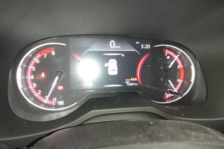 Used Toyota RAV4 2021 2.0L CVT Two-Wheel Drive Fashion PLUS Edition Instrument Cluster