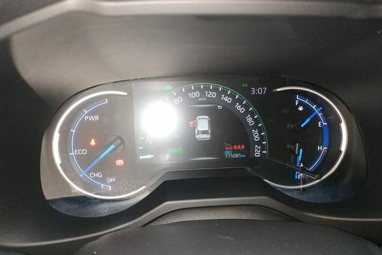 Used Toyota RAV4 2021 Dual-Engine 2.5L E-CVT Four-Wheel Drive Elite PLUS Edition Instrument Cluster