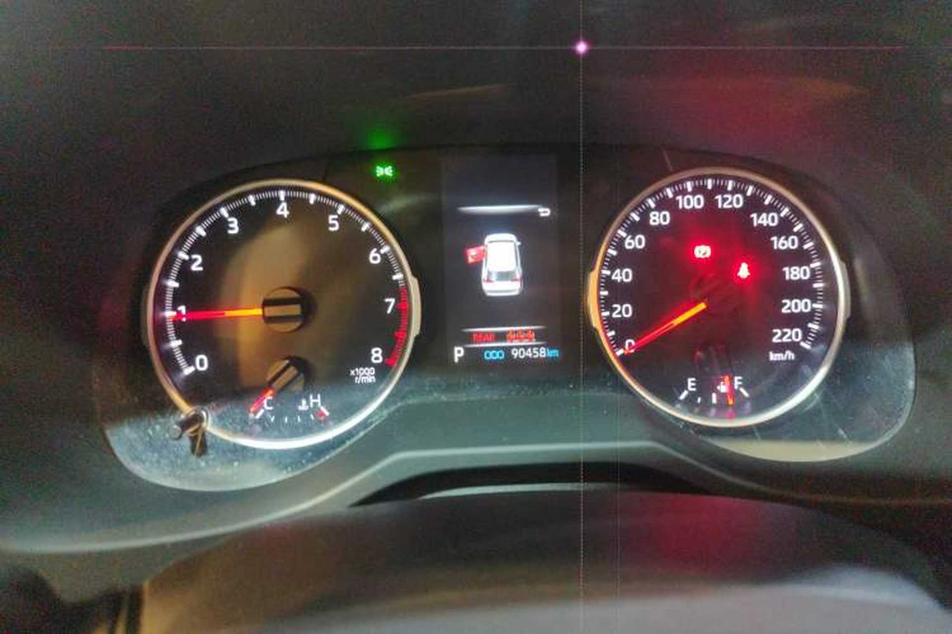 Used Toyota RAV4 2021 2.0L CVT Two-Wheel Drive Urban Edition Instrument Cluster