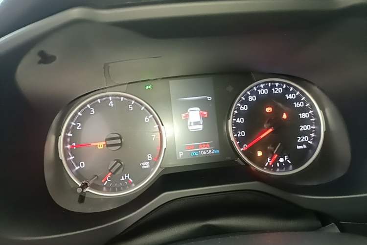Used Toyota RAV4 2021 2.0L CVT Two-Wheel Drive Urban Edition Instrument Cluster
