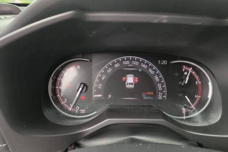 Used Toyota RAV4 2021 2.0L CVT Two-Wheel Drive Prestige Edition Instrument Cluster