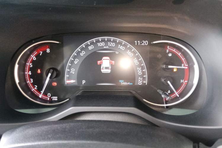 Used Toyota RAV4 2021 2.0L CVT Two-Wheel Drive Fashion PLUS Edition Instrument Cluster
