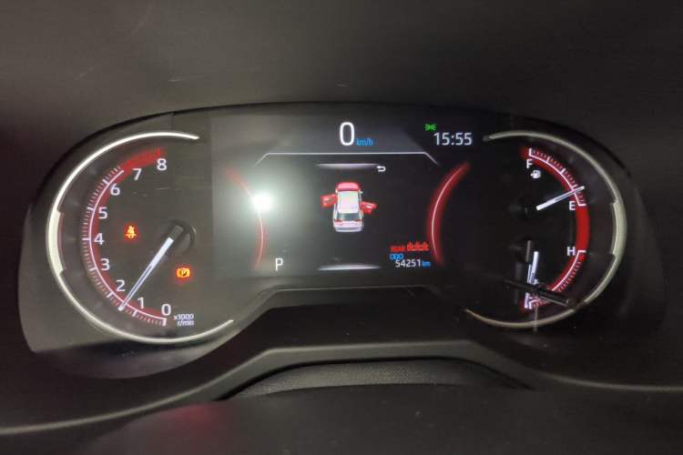Used Toyota RAV4 2021 2.0L CVT Two-Wheel Drive Fashion PLUS Edition Instrument Cluster