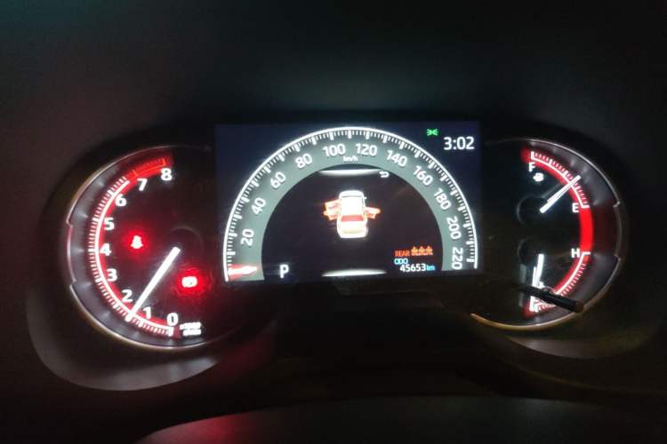 Used Toyota RAV4 2021 2.0L CVT Two-Wheel Drive Fashion PLUS Edition Instrument Cluster