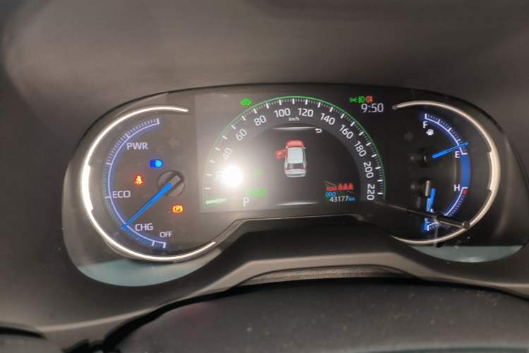 Used Toyota RAV4 2021 Revised Version Dual-Motor Hybrid 2.5L E-CVT Two-Wheel Drive Elite Edition Instrument Cluster