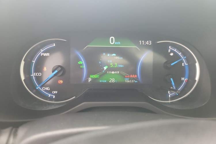 Used Toyota RAV4 2021 Revised Version Dual-Motor Hybrid 2.5L E-CVT 4x4 Elite PLUS Edition Instrument Cluster