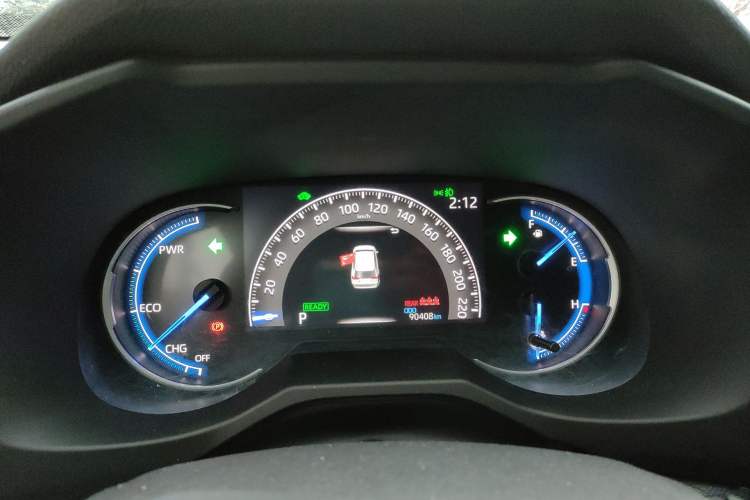 Used Toyota RAV4 2021 Dual-Engine 2.5L E-CVT Two-Wheel Drive Elite Edition Instrument Cluster
