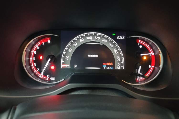 Used Toyota RAV4 2021 2.0L CVT Two-Wheel Drive Fashion Edition Instrument Cluster