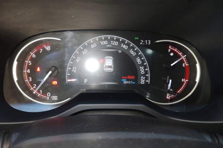 Used Toyota RAV4 2021 2.0L CVT Two-Wheel Drive Fashion PLUS Edition Instrument Cluster