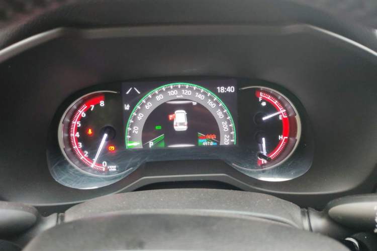 Used Toyota RAV4 2021 2.0L CVT Two-Wheel Drive Fashion PLUS Edition Instrument Cluster