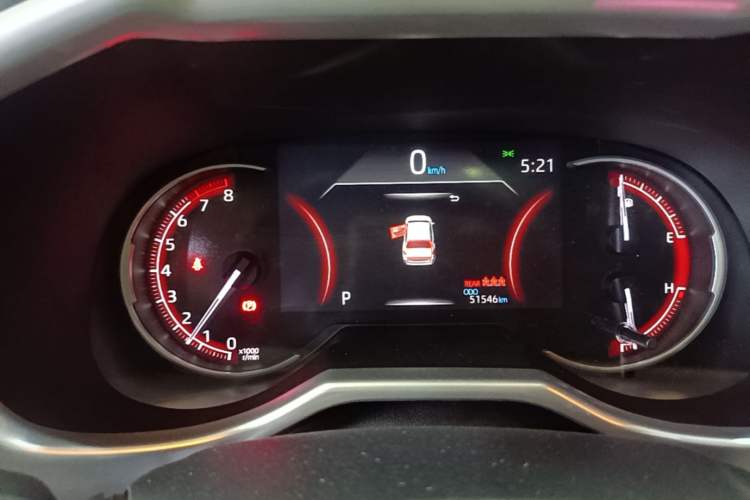 Used Toyota RAV4 2021 2.0L CVT Two-Wheel Drive Fashion PLUS Edition Instrument Cluster