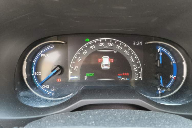 Used Toyota RAV4 2021 Dual-Engine 2.5L E-CVT Two-Wheel Drive Elite Edition Instrument Cluster