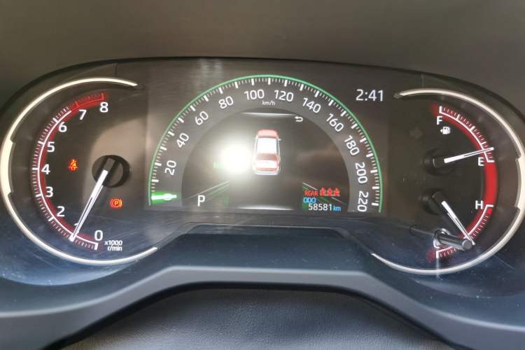 Used Toyota RAV4 2021 2.0L CVT Two-Wheel Drive Fashion PLUS Edition Instrument Cluster