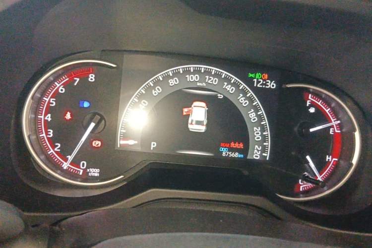 Used Toyota RAV4 2021 2.0L CVT Two-Wheel Drive Fashion PLUS Edition Instrument Cluster