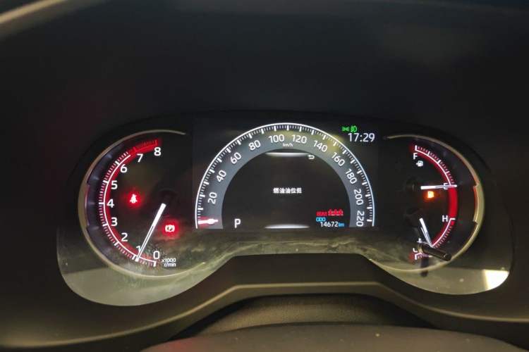 Used Toyota RAV4 2021 2.0L CVT Two-Wheel Drive Fashion PLUS Edition Instrument Cluster