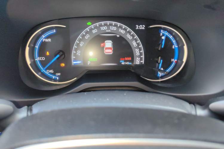 Used Toyota RAV4 2021 Dual-Engine 2.5L E-CVT Four-Wheel Drive Elite PLUS Edition Instrument Cluster