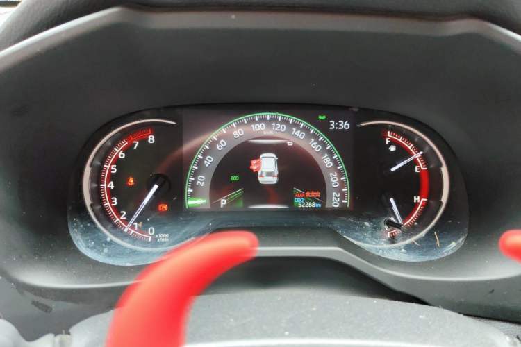 Used Toyota RAV4 2021 2.0L CVT Two-Wheel Drive Prestige Edition Instrument Cluster