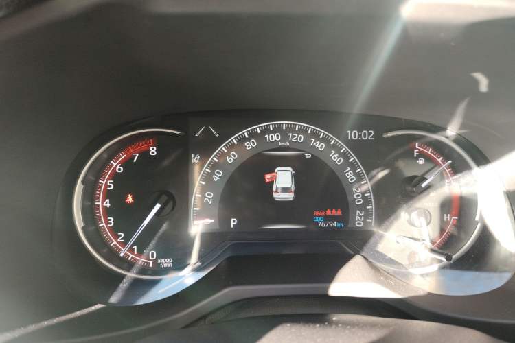 Used Toyota RAV4 2021 2.0L CVT Two-Wheel Drive Fashion PLUS Edition Instrument Cluster