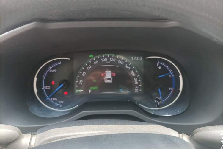 Used Toyota RAV4 2021 Dual-Engine 2.5L E-CVT Two-Wheel Drive Elite Edition Instrument Cluster