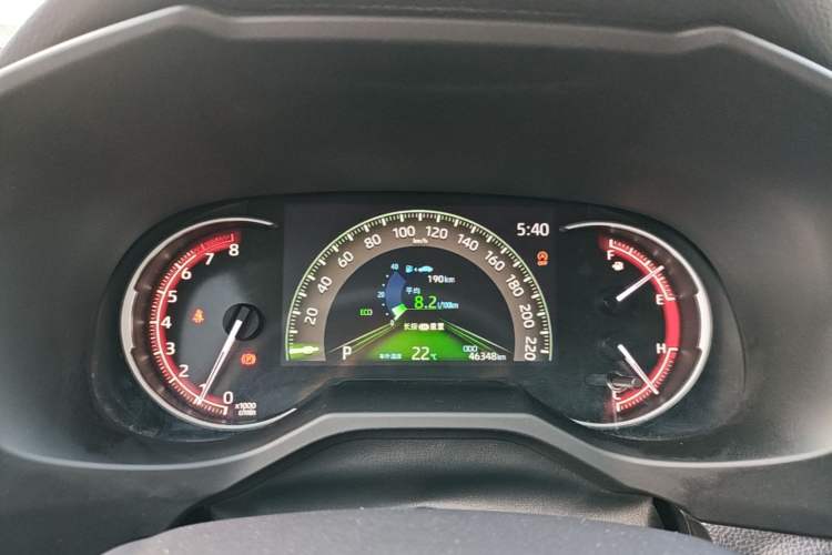 Used Toyota RAV4 2021 2.0L CVT Four-Wheel Drive Premium Edition Instrument Cluster