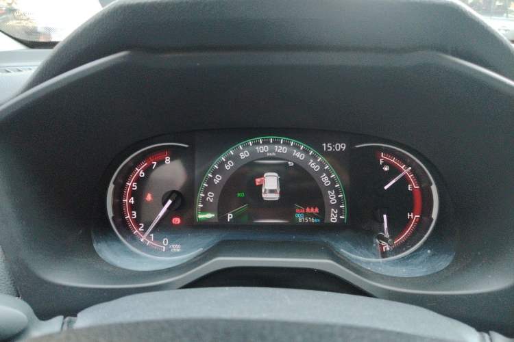 Used Toyota RAV4 2021 2.0L CVT Two-Wheel Drive Fashion PLUS Edition Instrument Cluster