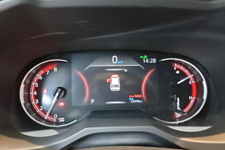 Used Toyota RAV4 2021 2.0L CVT Two-Wheel Drive Fashion Edition Instrument Cluster